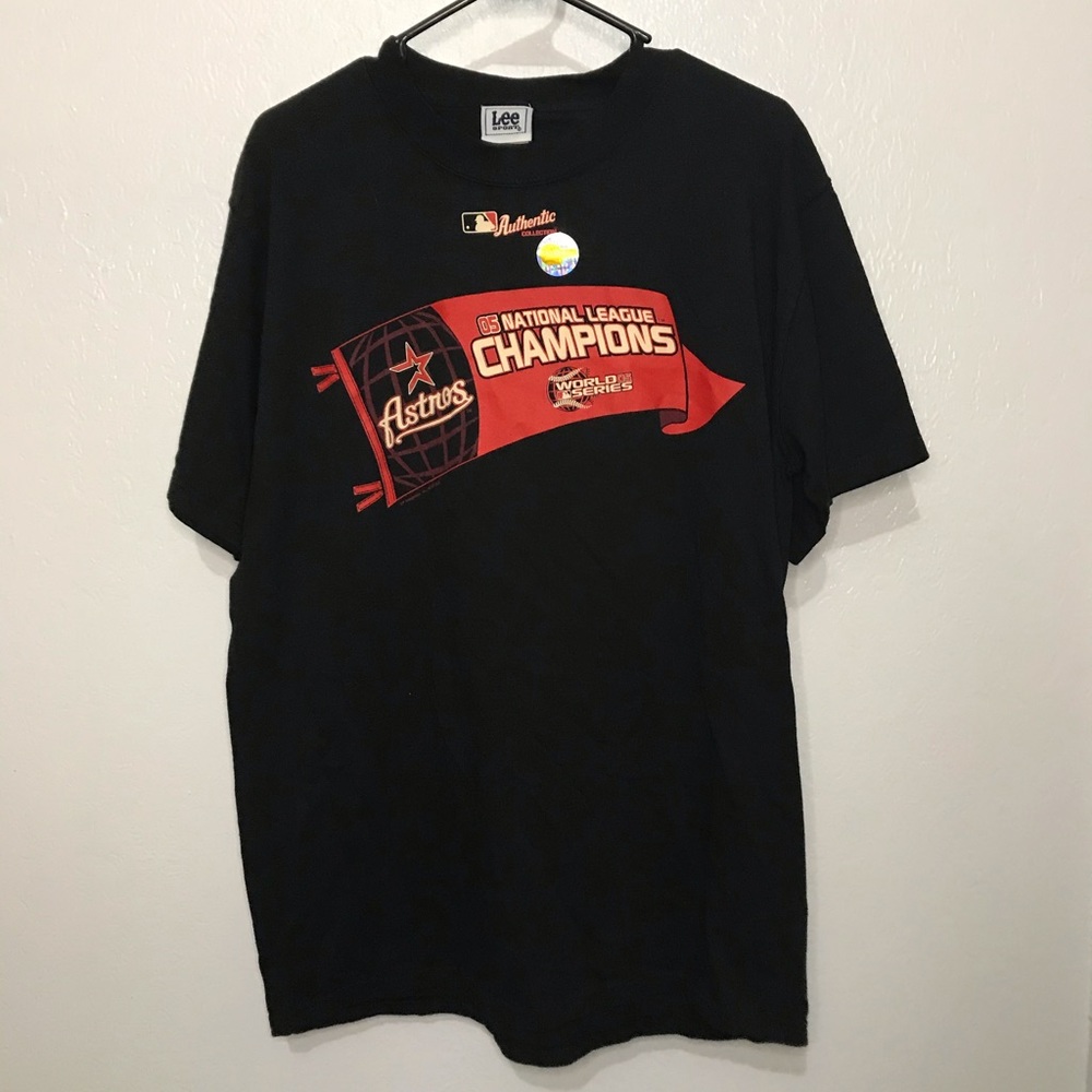 2005 Houston Astros NLC- World Series Shirt